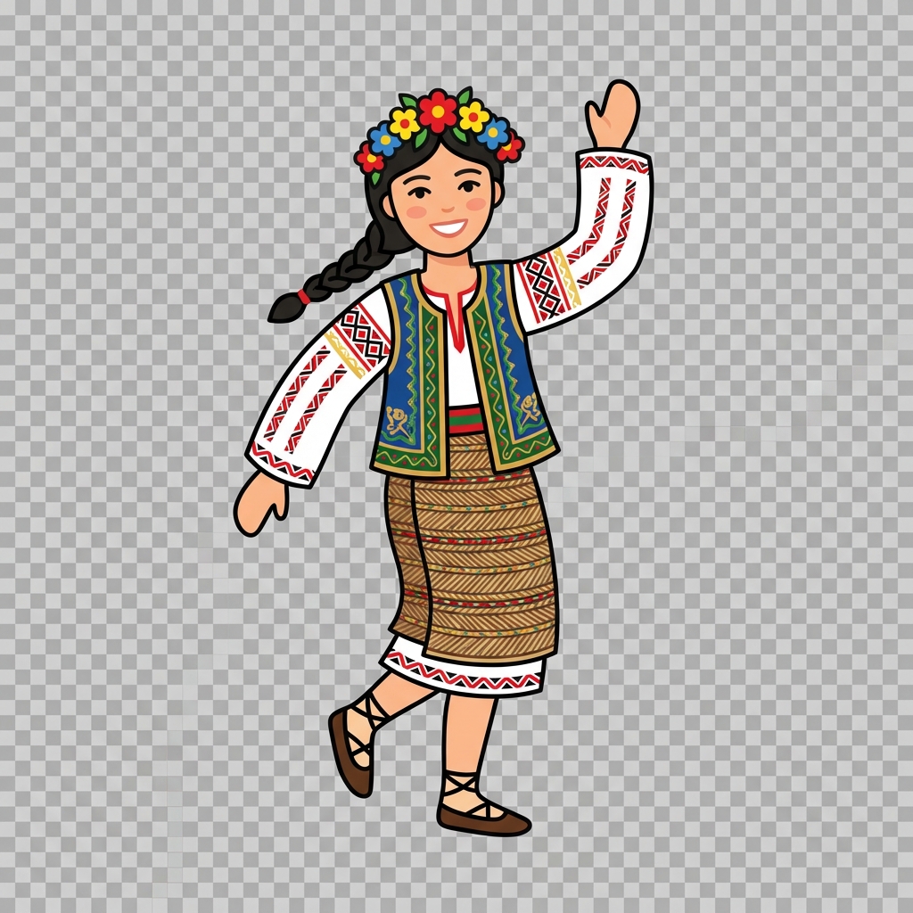 Romanian Folk Dancer